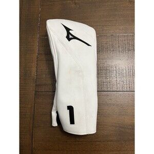 Mizuno ST200X Driver Headcover White Leather Golf Club Cover ST200